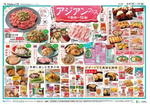 アジアンフェスのチラシ画像