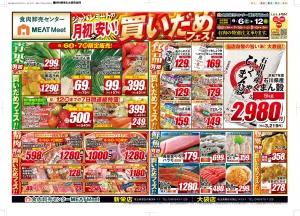 6月6日号のチラシ画像