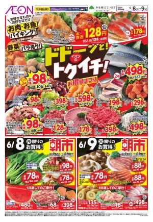 6/8〜6/9のチラシ画像