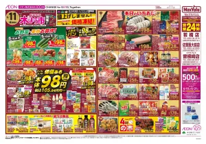 マックスバリュ九州　６／１１号のチラシ画像