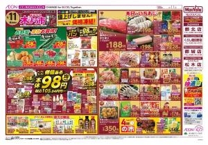 マックスバリュ九州　６／１１号のチラシ画像