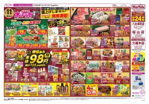 マックスバリュ九州　６／１１号のチラシ画像