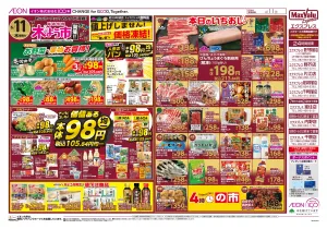 マックスバリュ九州　６／１１号のチラシ画像