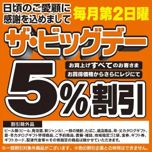 ザ・ビッグ　６／１４のチラシ画像
