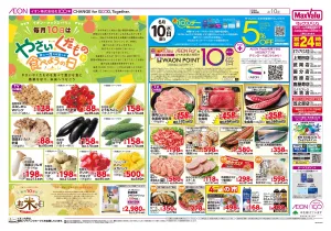 マックスバリュ九州　６／１０号のチラシ画像