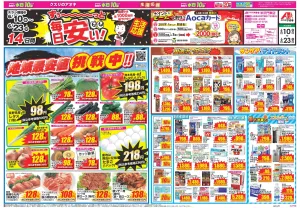 今週のお買い得商品をチェック！のチラシ画像