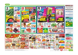 世界の料理のチラシ画像