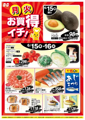 お買得イチ！のチラシ画像