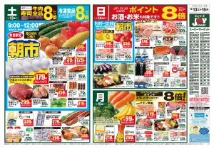 ジョイフーズ★6/13〜6/15★のチラシ画像