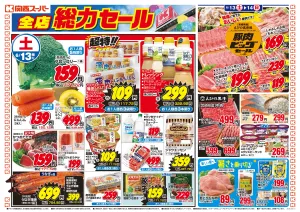 6/13〜6/14のチラシ画像