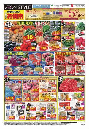 6/15〜6/16のチラシ画像