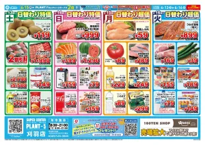 【今週のチラシ】4日間のお買い得_のチラシ画像