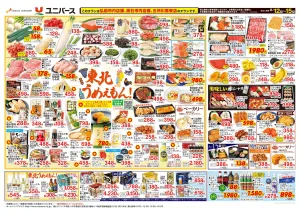 東北うめぇもん！のチラシ画像