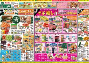 6/13号のチラシ画像