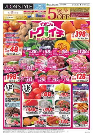 6/15〜6/16のチラシ画像