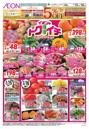 6/15〜6/16のチラシ画像