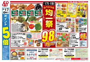 スペシャル均一祭のチラシ画像