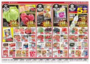 6/16〜6/22のチラシ画像