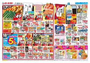 6/17(水)〜6/19(金)　月中のお買得!!のチラシ画像