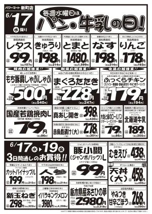 6月17日号のチラシ画像