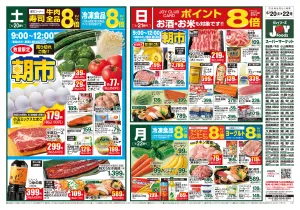 ジョイフーズ★6/20〜6/22★のチラシ画像