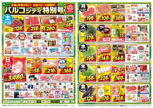 食品_パルコシティ特別号！のチラシ画像