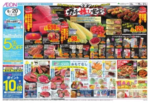 6/19〜6/21のチラシ画像
