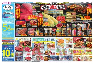6/19〜6/21のチラシ画像