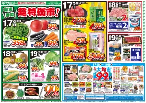 6月17日(水)〜6月19日(金)号のチラシ画像
