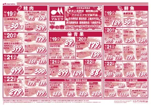 6月19日〜6月22日　チラシ情報のチラシ画像