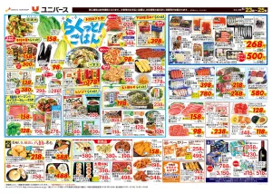 手間抜き万歳！らくっと！ごはんのチラシ画像
