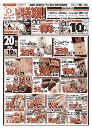 日替り特報！のチラシ画像