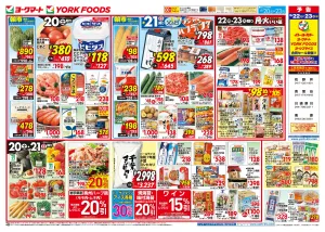 6/20(土)〜6/23(火)のお買得のチラシ画像