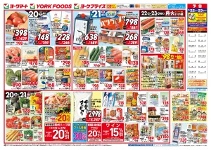 6/20(土)〜6/23(火)のお買得のチラシ画像