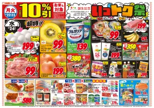 6/22〜6/28のチラシ画像