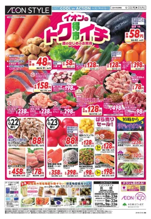 6/22〜6/23のチラシ画像