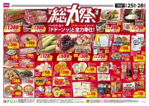 6/25〜総力祭のチラシ画像