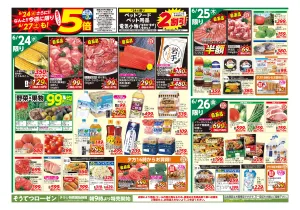 6/24〜6/29のチラシ画像