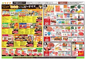 6/24号　ハッピーデイズのチラシ画像