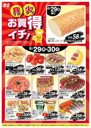 お買得イチ！のチラシ画像