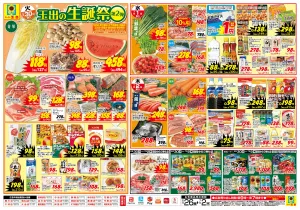 玉出の生誕祭第ニ弾！！のチラシ画像