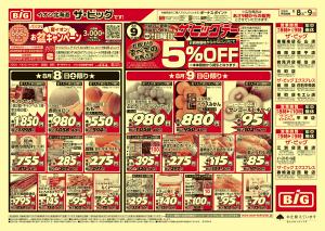 ザ・ビッグデー/買えば買うほど安さがわかりますのチラシ画像