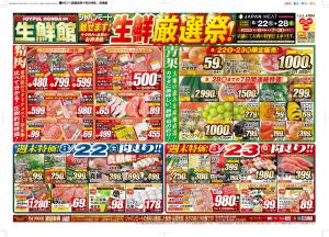 8月22日号のチラシ画像
