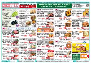 今週の商品情報紙のチラシ画像