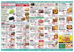 今週の商品情報紙のチラシ画像