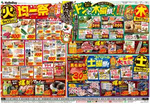 ９／１５号　爆裂！！プライス！　Ｂ３チラシのチラシ画像