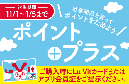 おトクなルビットポイントプラスのご紹介！