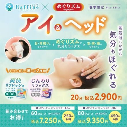 アイ＆ヘッドは5/31(土)まで