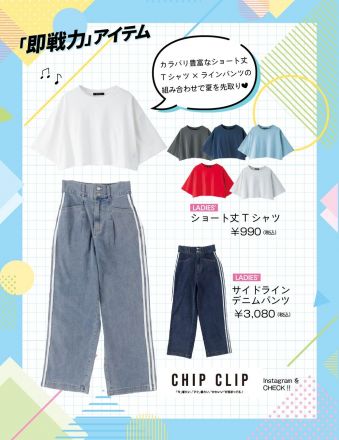 アベイルから「CHIP CLIP」即戦力アイテムのお知らせ