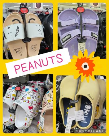 人気のPEANUTS！